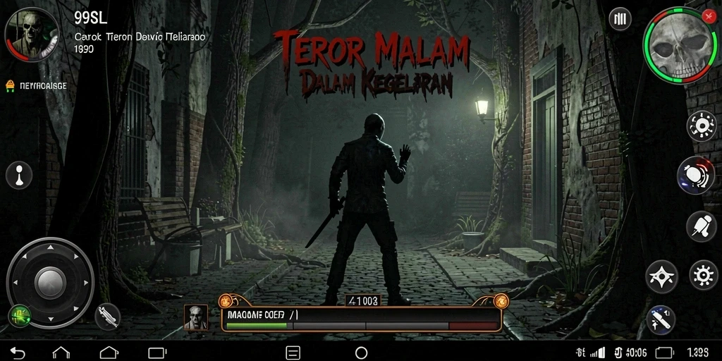 Gameplay mencekam 99SL dengan suasana menyeramkan.