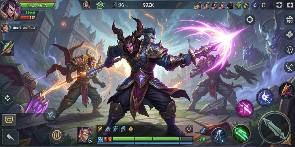 Gameplay seru dan strategis dalam 99ZK.