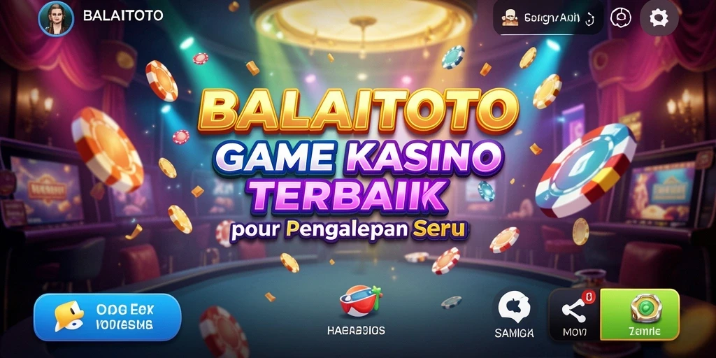 Tampilan menarik dari gameplay Kasino di BALAITOTO.
