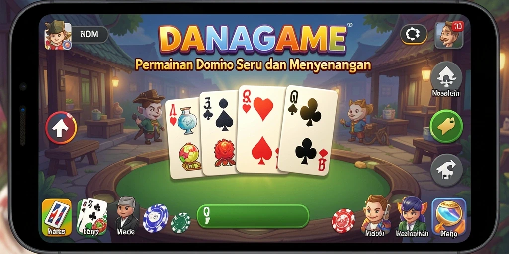 Tampilan gameplay menarik dan seru dari DANAGAME.