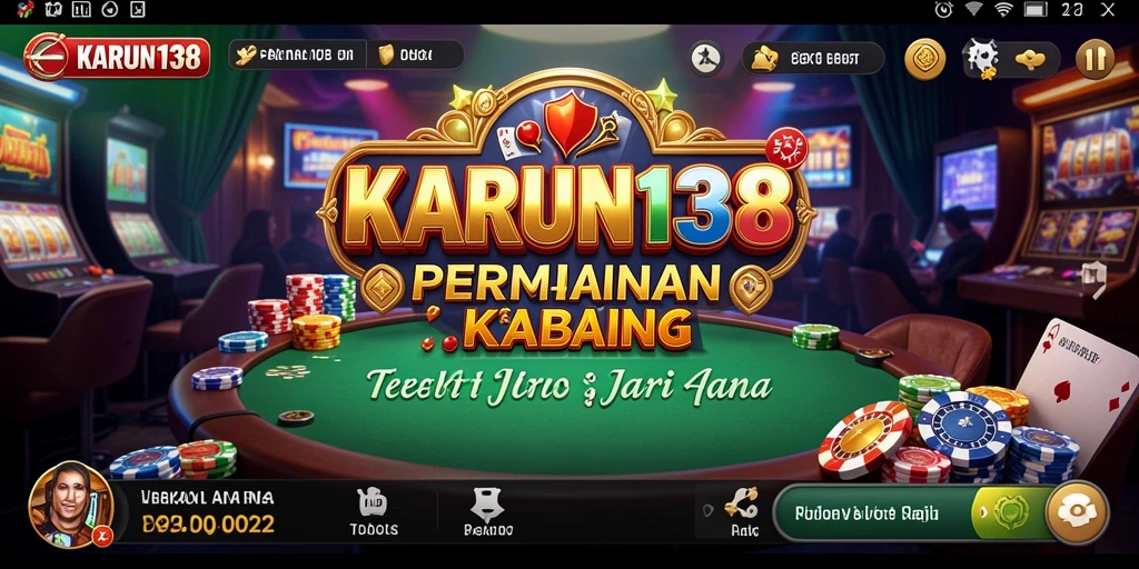 Screenshot utama dari gameplay Kasino yang mendebarkan di KARUN138.