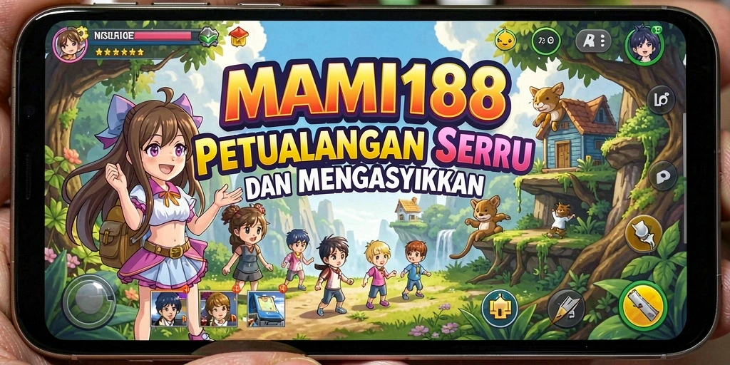 Tampilan gameplay seru dalam MAMI188 dengan karakter Anime menarik.
