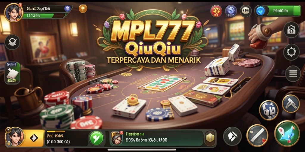 Screenshot utama menampilkan gameplay seru QiuQiu di MPL777.