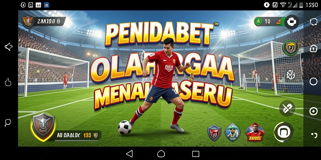 Tangkapan layar utama PENIDABET menunjukkan aksi seru dalam permainan olahraga.