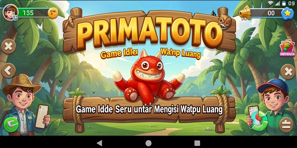 Tampilan gameplay PRIMATOTO yang menarik dan interaktif.