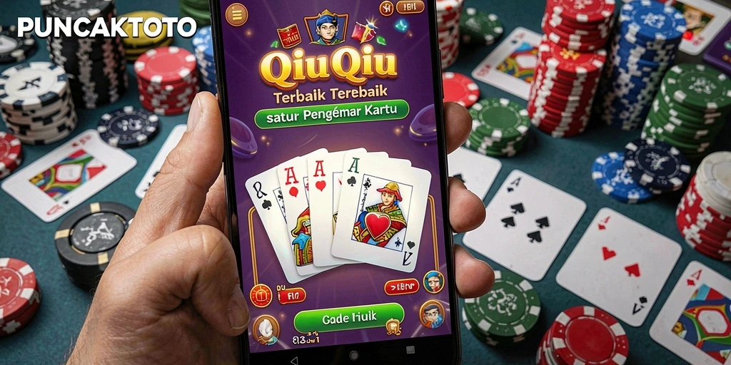 Tampilan grafis permainan QiuQiu yang menawan di PUNCAKTOTO.
