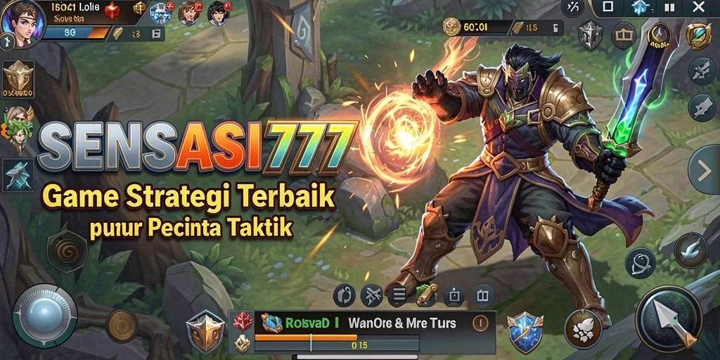 Tampilan menarik dari gameplay SENSASI777 yang penuh strategi.