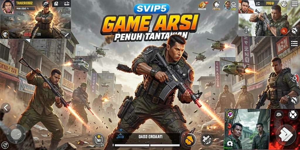 Tampak menarik dari gameplay SVIP5 yang penuh aksi.